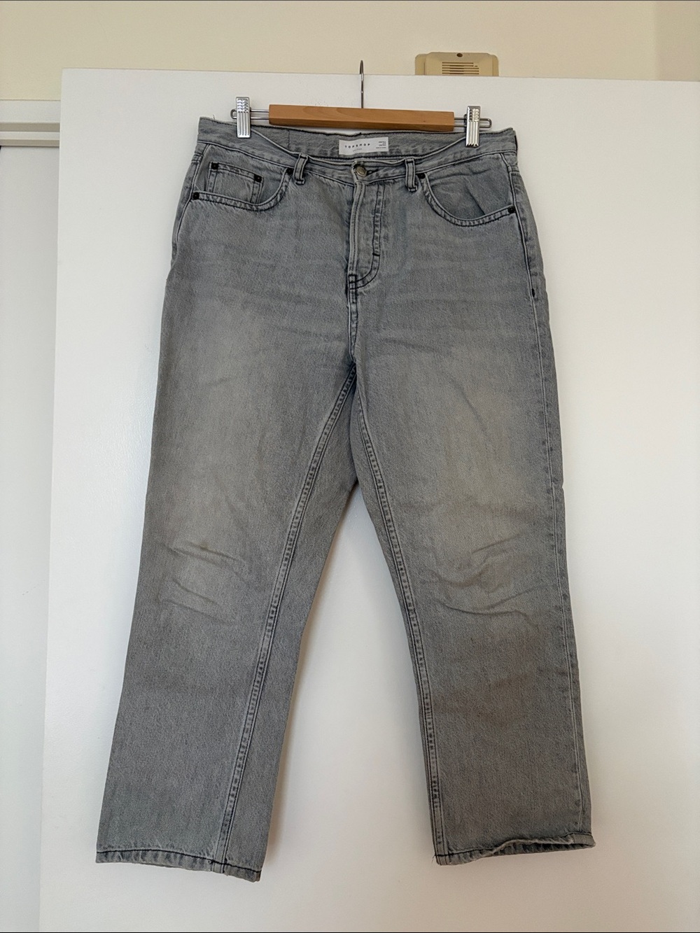 Topshop Editor Straight-Leg Jeans